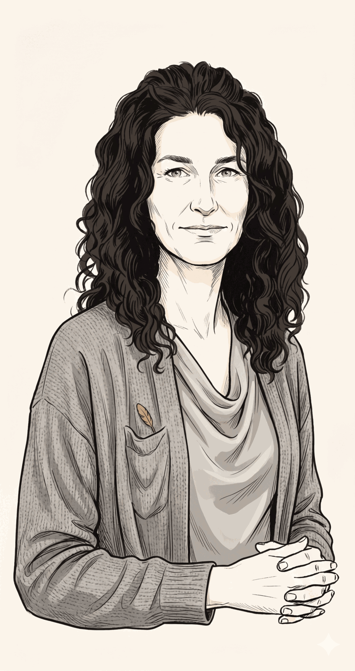 Caricature of Beth
